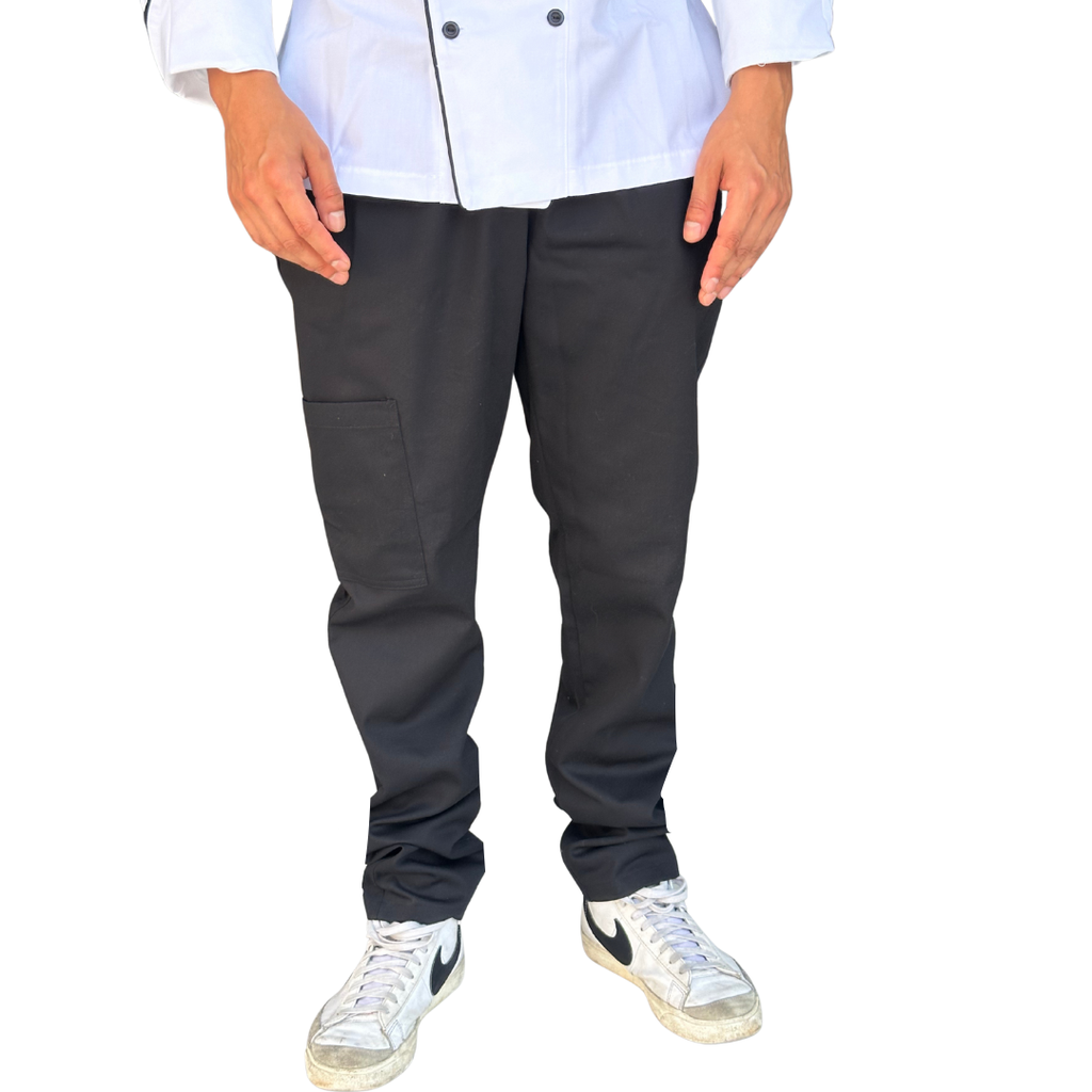 zittro Pantalón Chef Hombre. Negro R91101-001