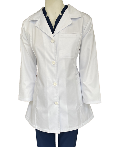 [M83201 100 ECH] zittro Bata de Médica. Mujer M83201-100 (ECH)